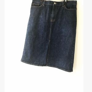 GAP Dark Blue Jean Skirt!